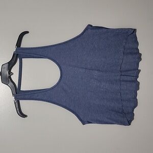 Lululemon Cropped Open Back Loose Tank